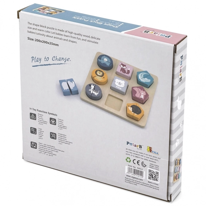 Tvarové puzzle PolarB