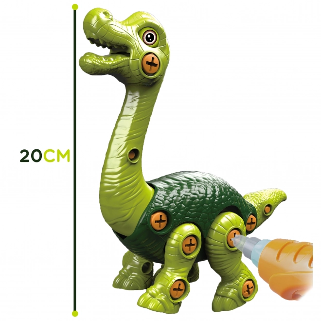 Dinozaur ke Skládání WOOPIE s Vrtákem