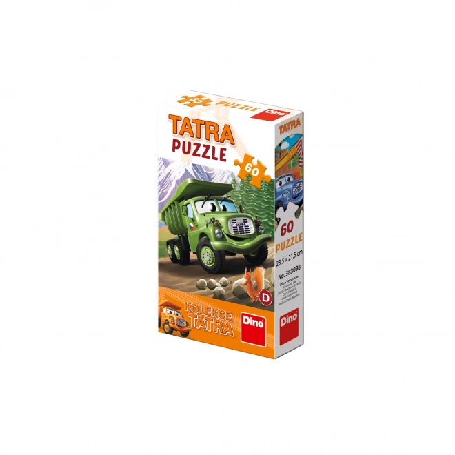 Puzzle Tatra nákladní auta 60 dílků