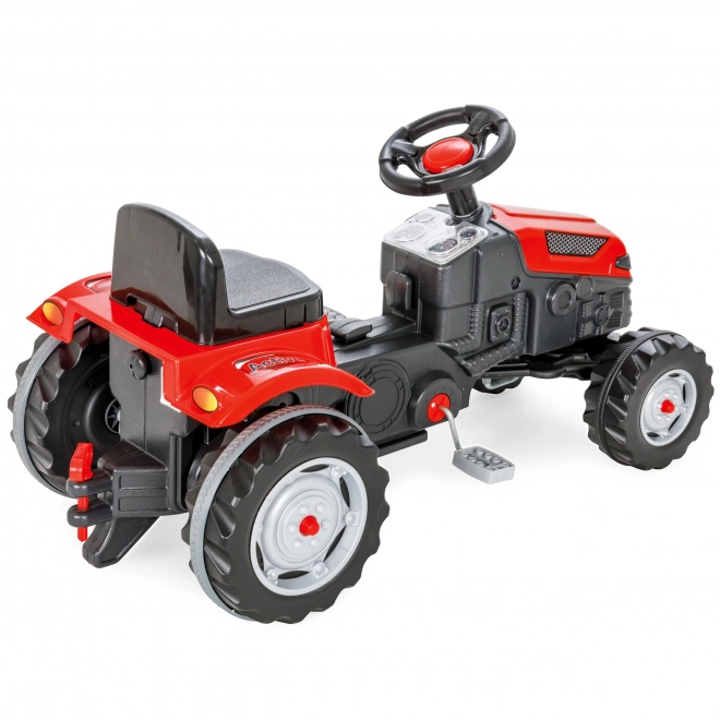 Traktor na pedály Farmer GoTrac s tichými koly