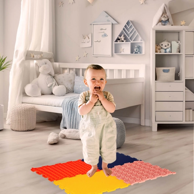 Mata ortopedická senzorická puzzle pro masáž nohou