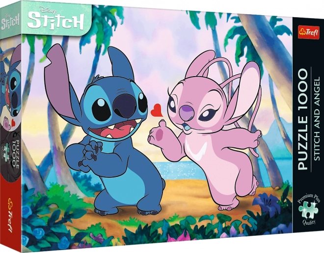 Trefl puzzle Stitch & Angel 1000 dílků