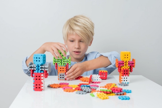 Stavebnice Marioinex Mini Waffle Pastel 300 kusů