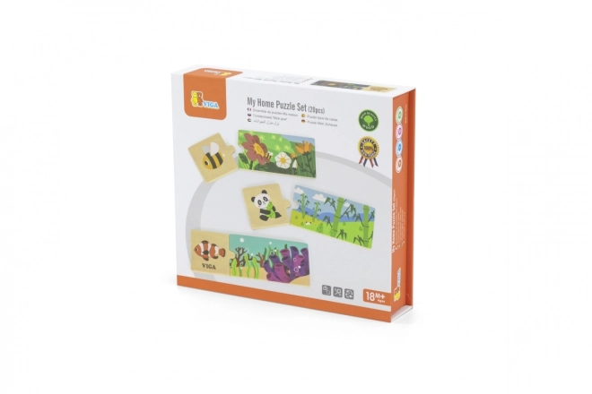 Puzzle Zvířátka Logické Zábavy VIGA