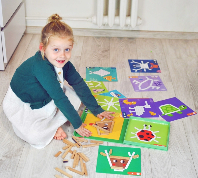 Magnetická logická skládanka Tooky Toy