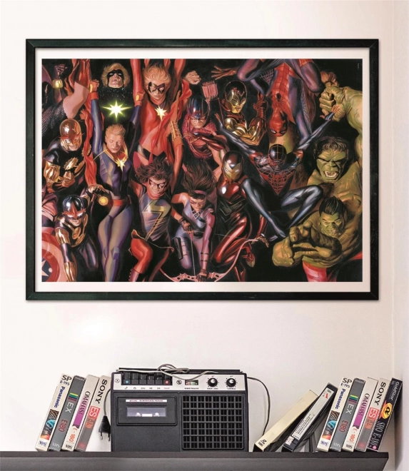 Puzzle 1000 dílků Marvel - kompaktní
