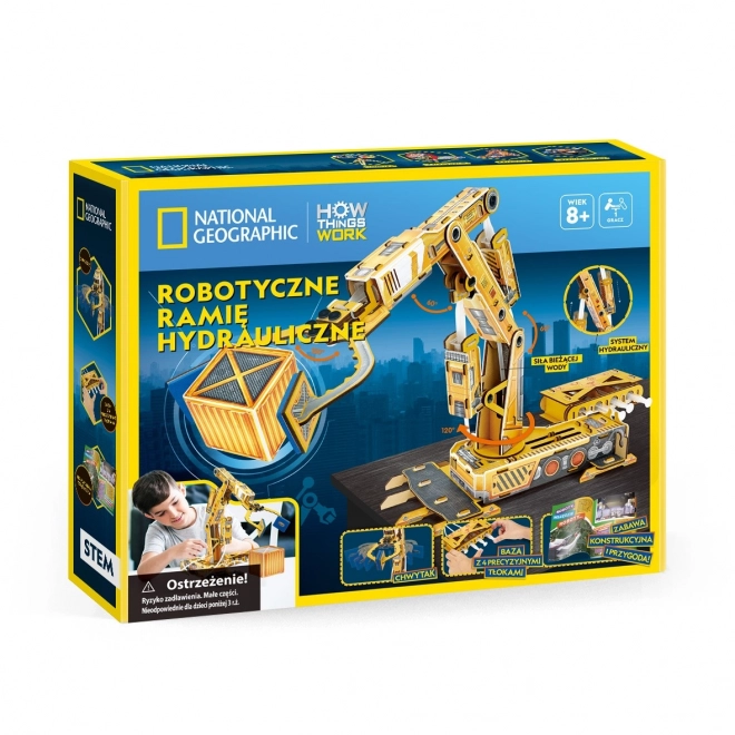 3D puzzle Hydraulická robotická ruka