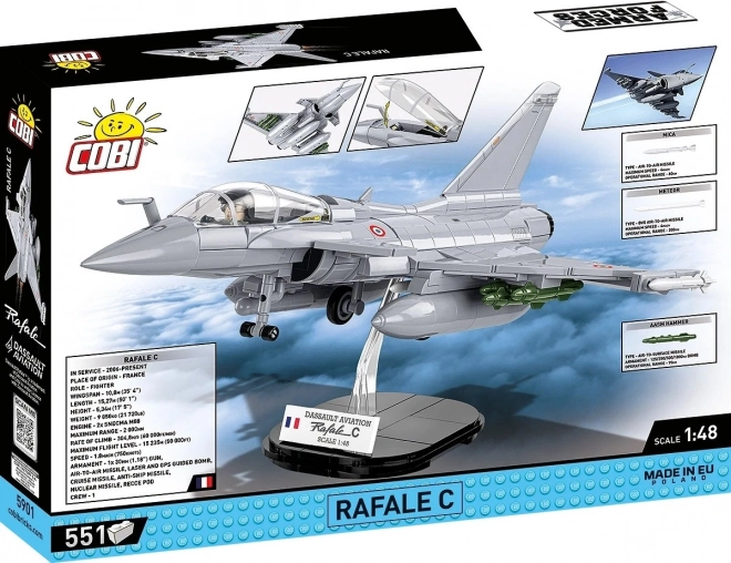 Stavebnice Dassault Rafale C - 551 dílků