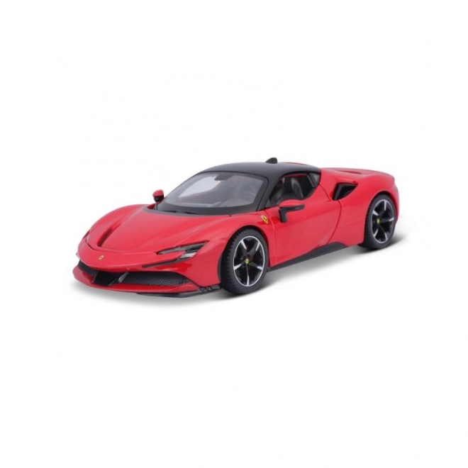Model auta Ferrari SF90 Stradale červený 1:24 Bburago