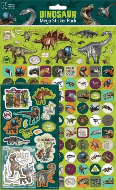 Megabalení samolepek dinosauři