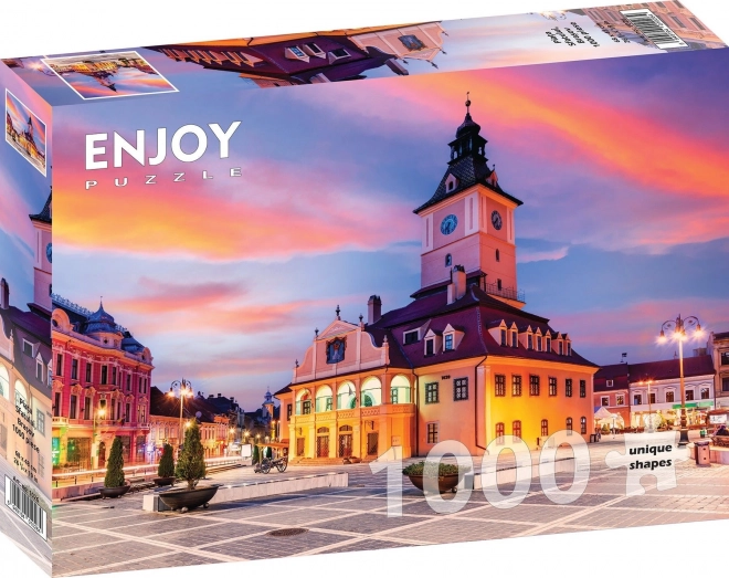 Puzzle Radniční náměstí Brašov 1000 dílků