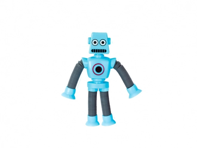 Natahovací teleskopický robot s přísavkami