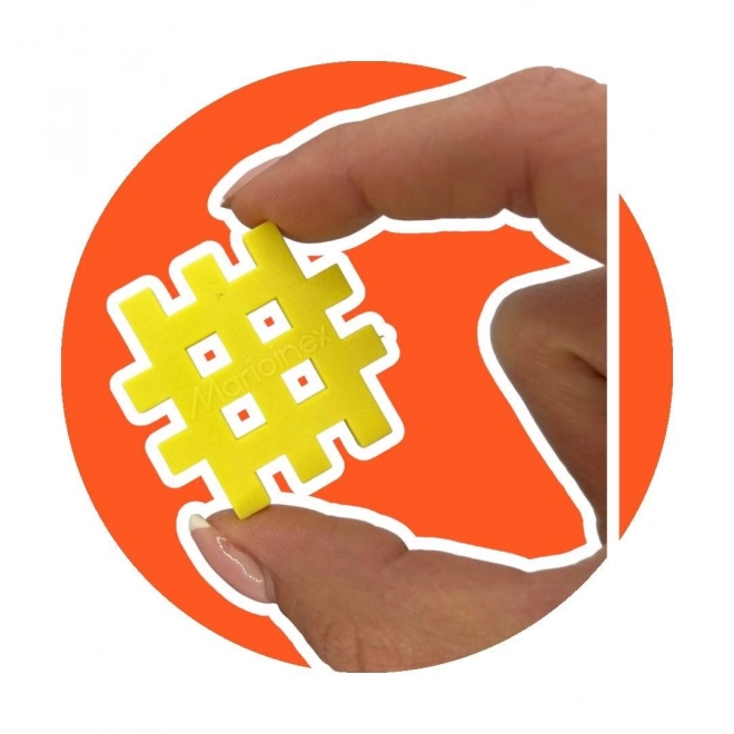 Stavebnice Marioinex Mini Waffle Pastel 300 kusů