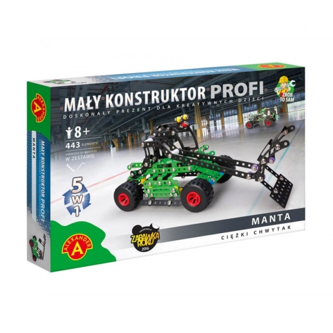 Stavebnice Malý konstruktér 5v1 - Manta