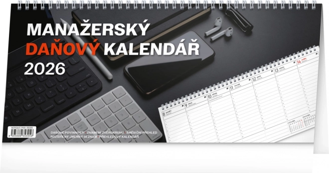 Stolní kalendář Manažerský daňový 2026