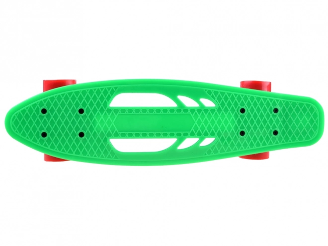 Dětská lehká děrovaná skateboardová fiska – Zelená