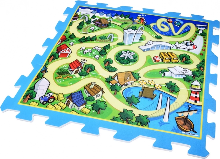 Město plné silnic pro autíčka