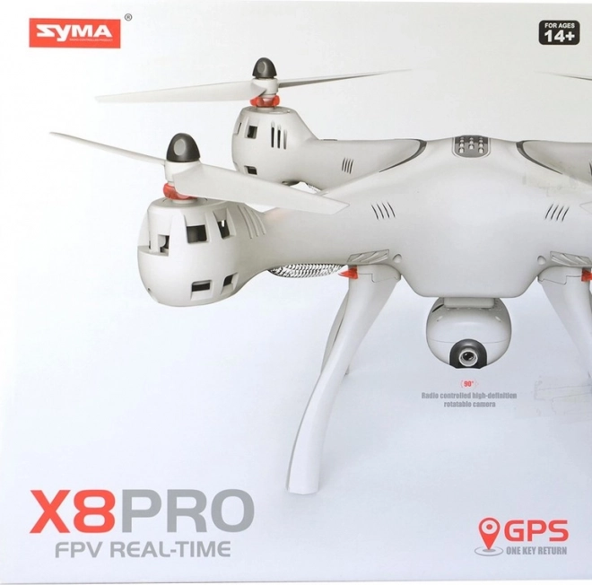 Dálkově ovládaný dron Syma, bílá