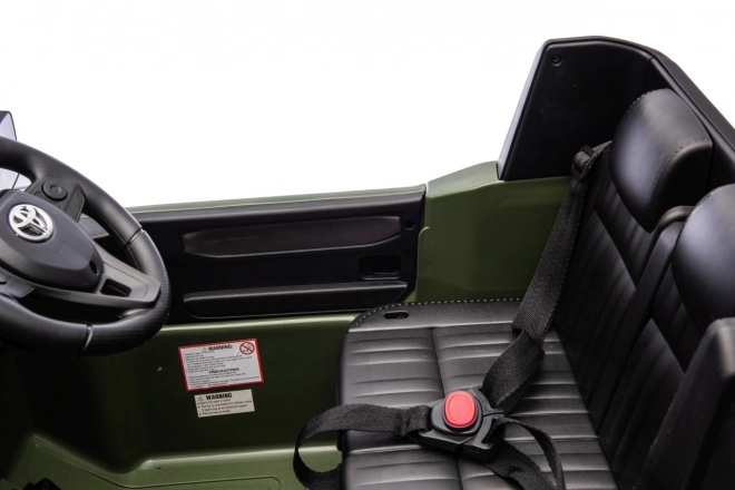 Elektrický vůz Toyota Land Cruiser Prado zelený