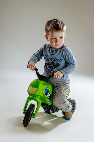 Odrážedlo Enduro malé plast výška sedadla 26cm nosnost do 25kg od 12 měsíců