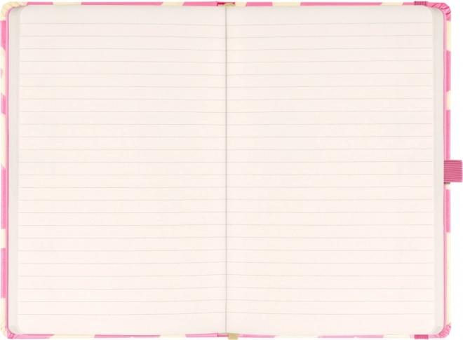 Zápisník NOTIQUE růžový 13 × 21 cm