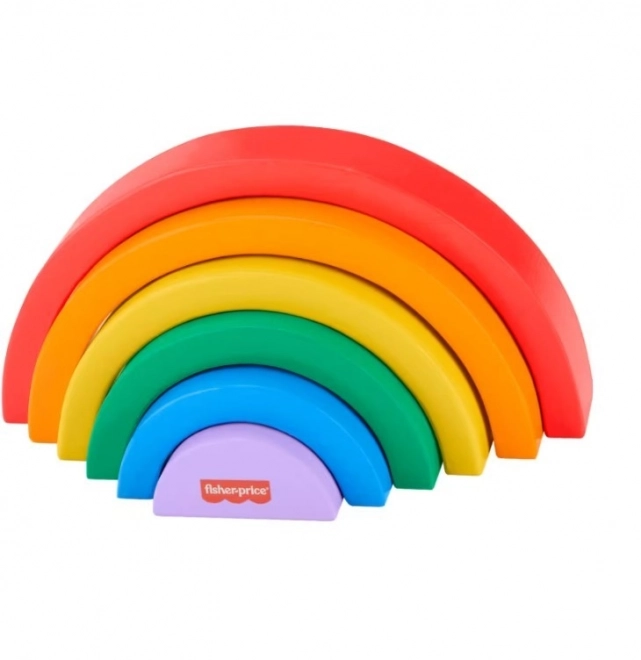Dřevěná skládací duha Fisher-Price pro děti