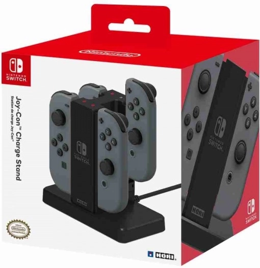 nabíječka pro joy-con – vícenásobná stanice pro 4 ovladače