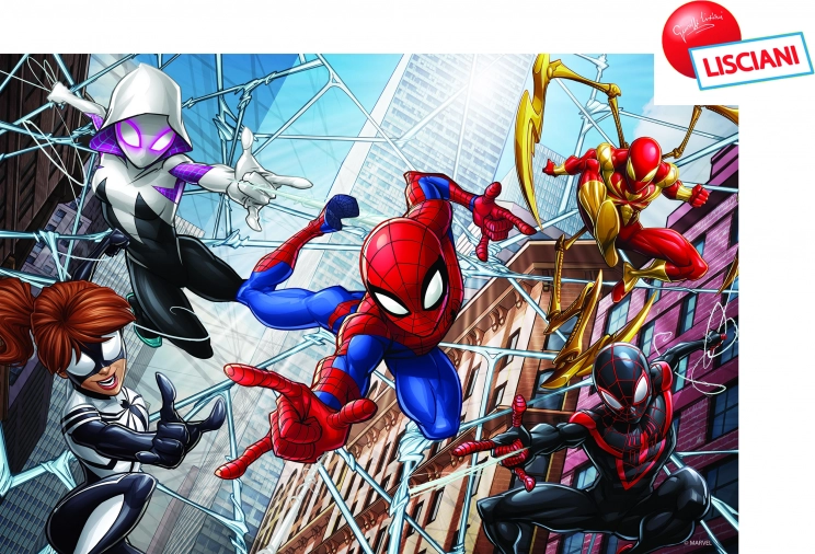 Oboustranné puzzle SPIDER-MAN 60 dílků