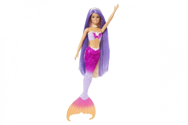 Lalka Barbie Malibu měnící barvu mořská panna
