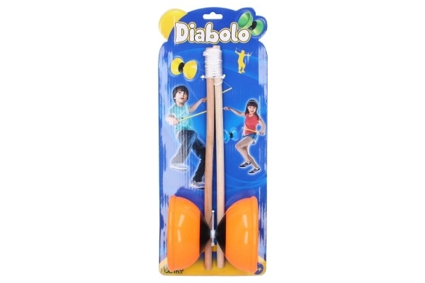 Velké Diabolo Sada Plast/Dřevo pro Děti