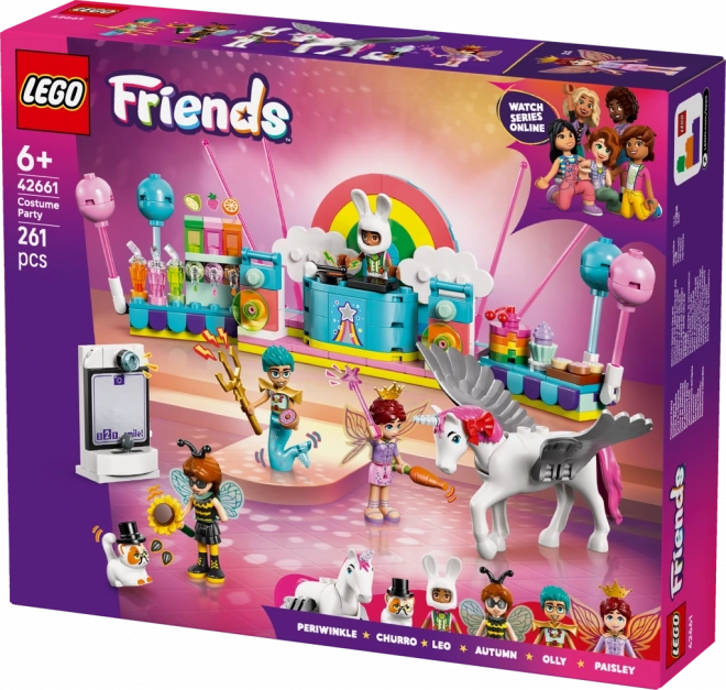 LEGO Friends Kostýmová párty s jednorožcem a vílou