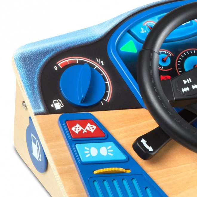 Interaktivní přístrojová deska Volant Vroom a Zoom