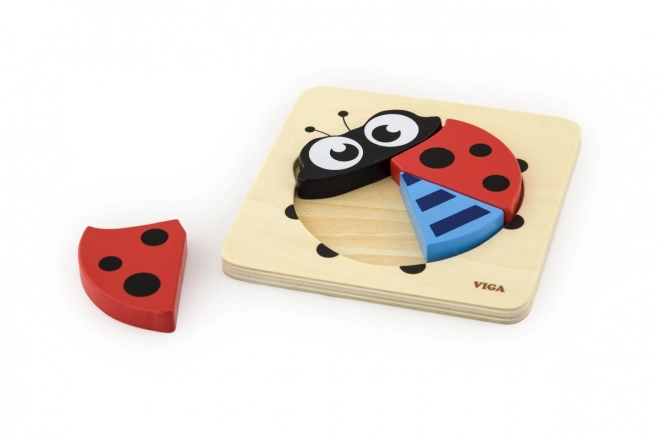 Puzzle pro nejmenší - beruška