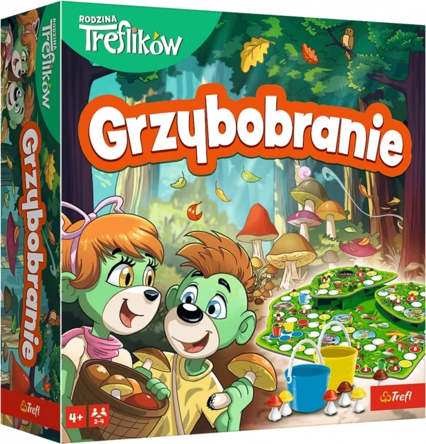 Společenská hra Grzybobranie – Rodina Tref­líků