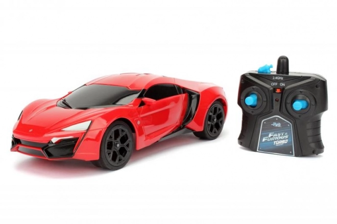 Rychle a zběsile auto na dálkové ovládání Lykan Hypersport