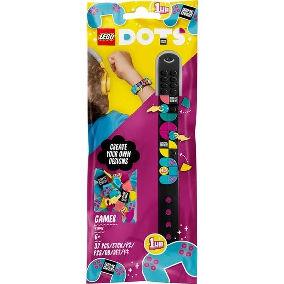 LEGO Dots 41943 Náramek s ozdobami – gamer