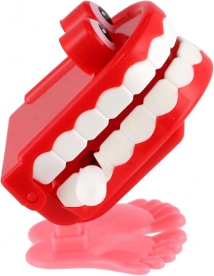 Skákací natahovací zuby 5 cm, různé barvy