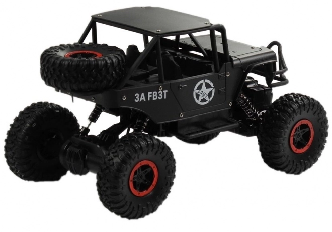 Auto na dálkové ovládání Jeep černé