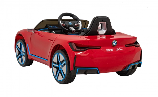 Dětské auto na baterii BMW i4 – Červené