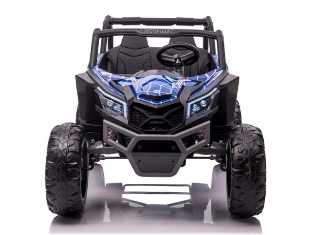 Auto na akumulátor buggy Spider modrý