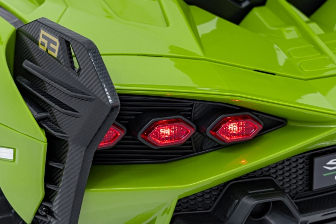 Lamborghini SIAN dětské auto na baterii s ovladačem – Zelené