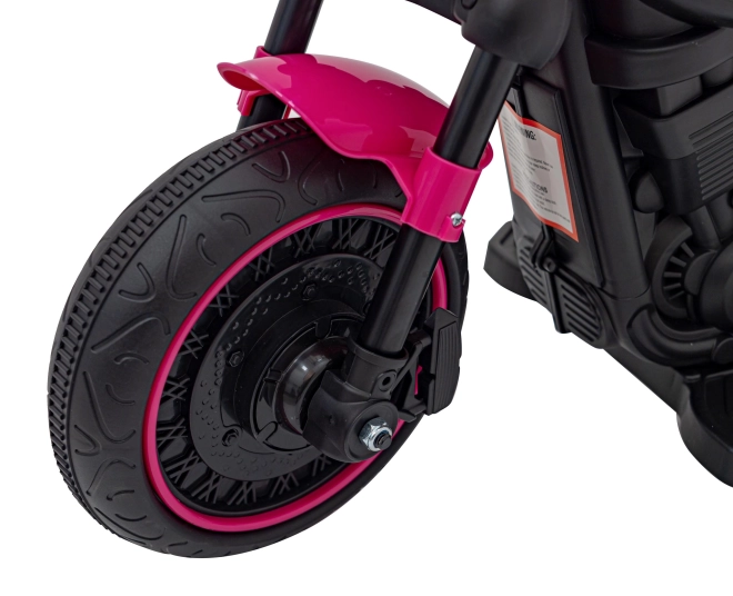 Motocikel Chopper FASTER – Růžový