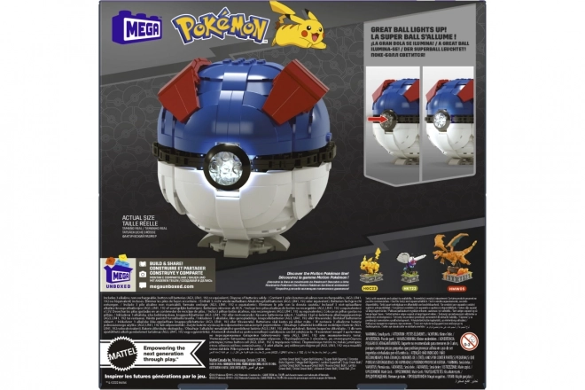 Stavebnice Mega Construx Velká koule Pokémonů