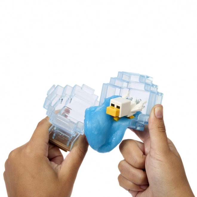 Mini figurka Minecraft těžba