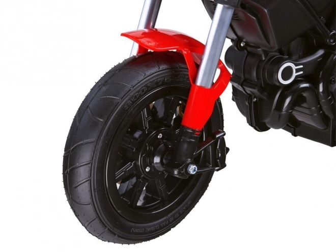 Motorka na baterie Street Bob pro děti – Černá
