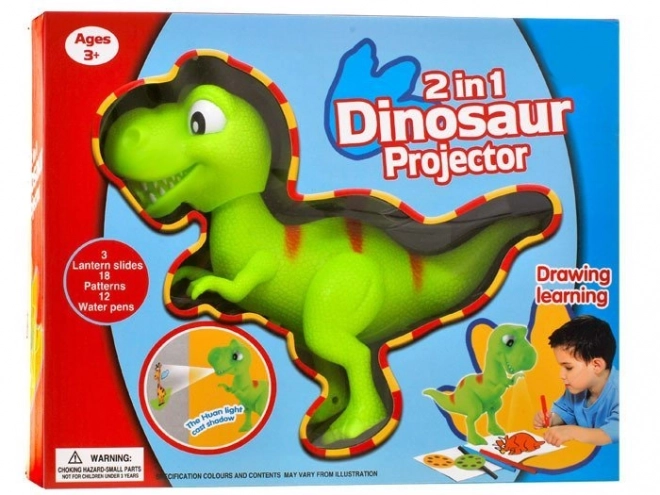Dinosaurus T-rex projektor