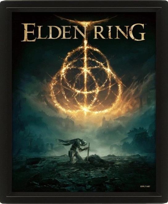 3D Lentikulární Plakát Elden Ring: Bojiště Padlých