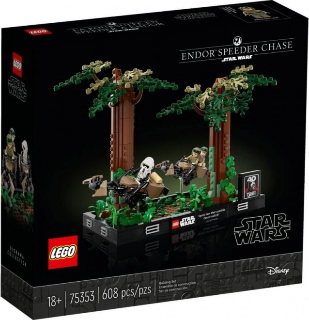 LEGO® Star Wars™ 75353 Honička spídrů na planetě Endor™ – diorama