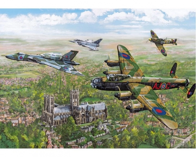 Puzzle Výměna stráží XL 500 dílků od Gibsons