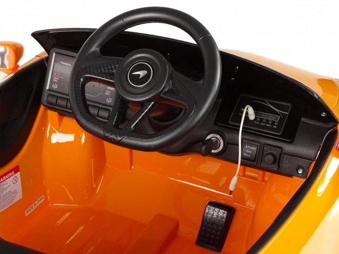 Dětské auto na baterie McLaren GT oranžové